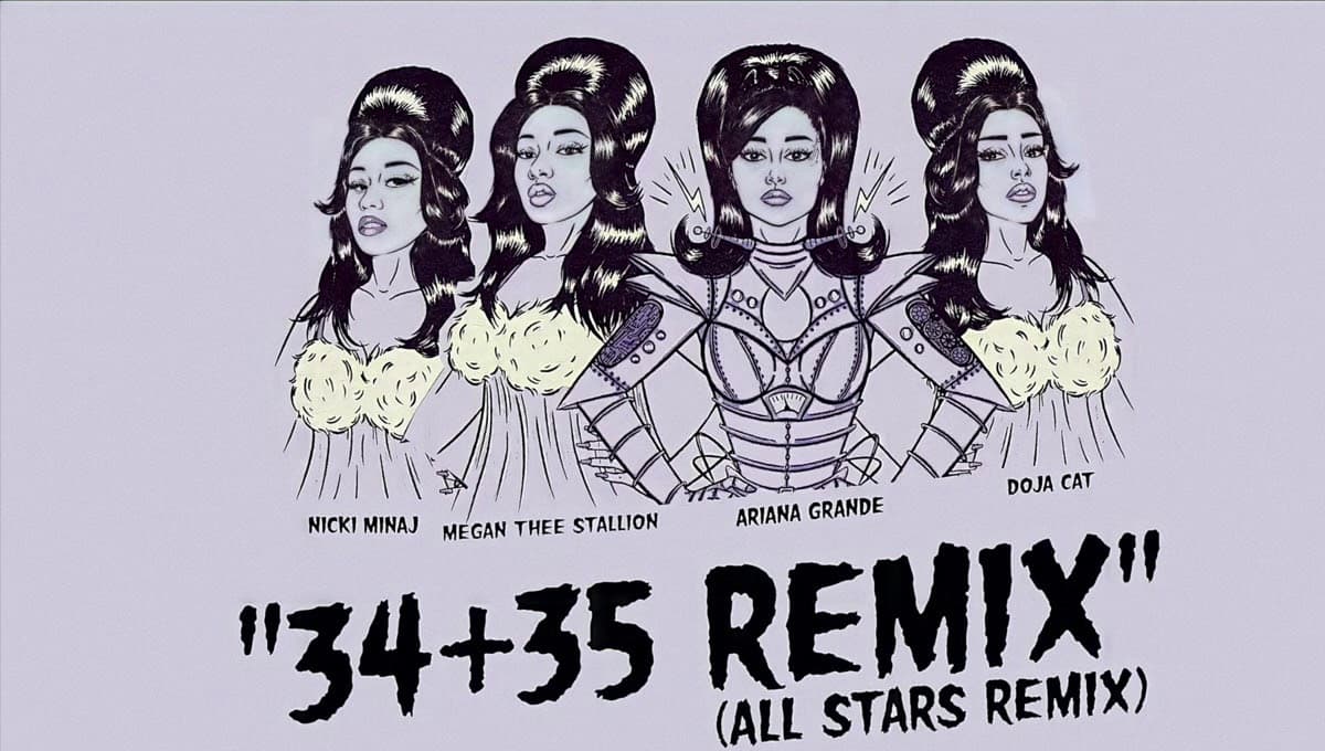 Ariana Grande: 34+35 Remix LETRA y TRADUCCIÓN en español