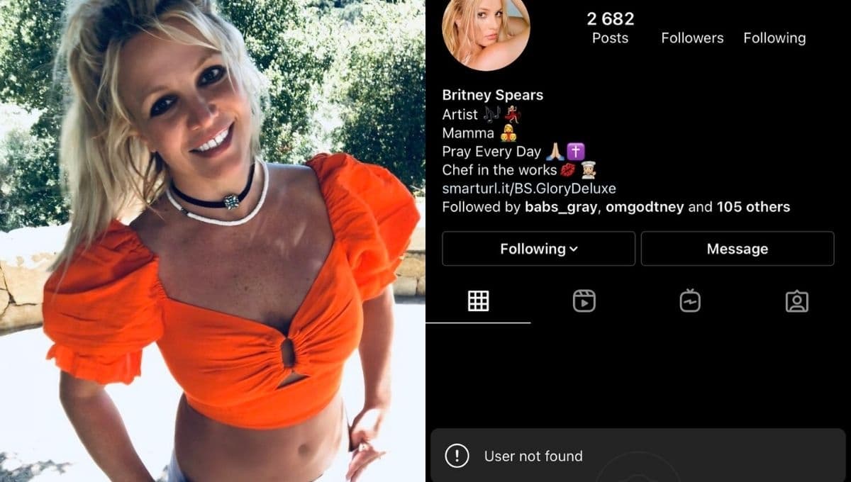 Instagram de Britney Spears DESAPARECE, ¿por qué fue eliminada su cuenta?