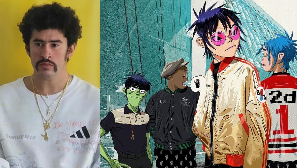 Damon Albarn CONFIRMA colaboración entre Gorillaz y Bad Bunny y sus fans sufren