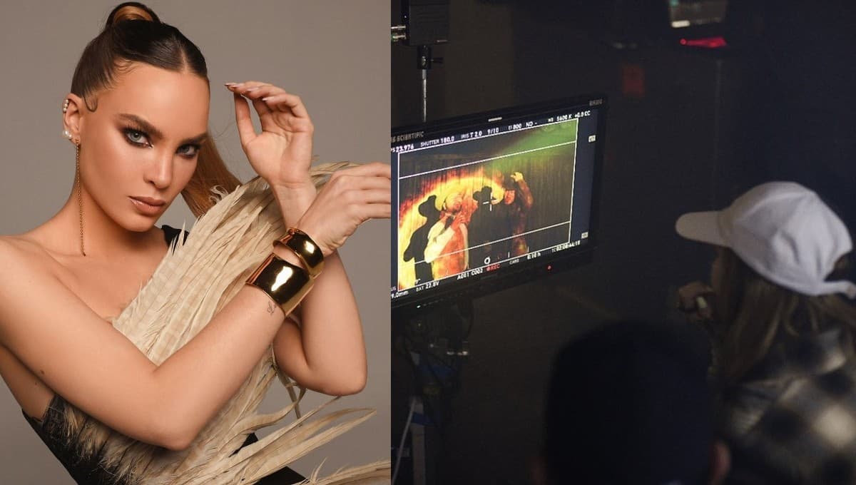 Belinda debuta como directora en el video de ‘La Sinvergüenza’ de Christian Nodal y la Banda MS