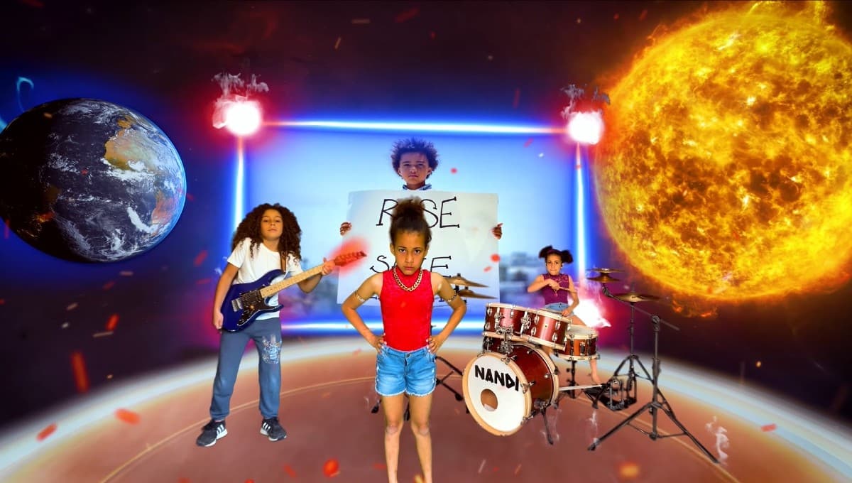 Nandi Brushell y el hijo de Tom Morello cantan contra el cambio climático en ‘The Children Will Rise Up’