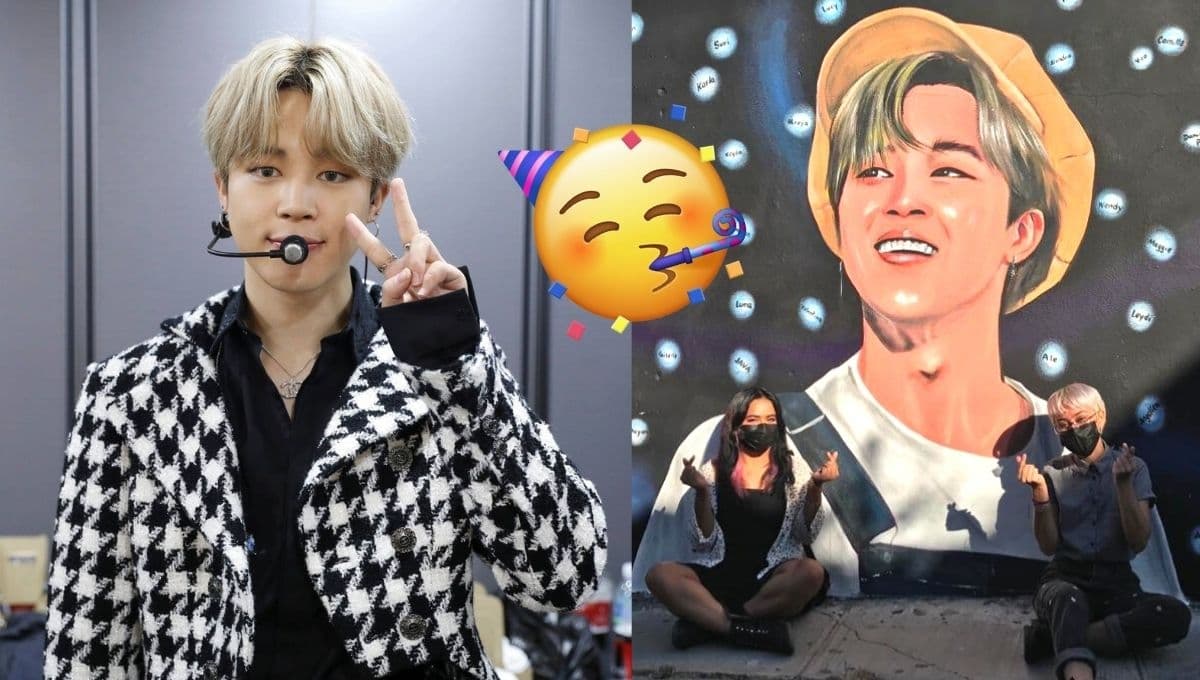 BTS: con murales y espectaculares, así celebró ARMY MX a Jimin en su cumpleaños