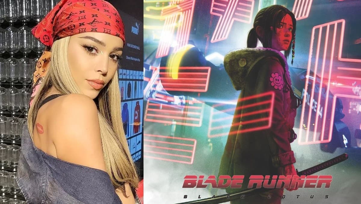 Danna Paola será parte del SOUNDTRACK de ‘Blade Runner Black Lotus’ junto Alesso; ¿Cuándo se estrena?