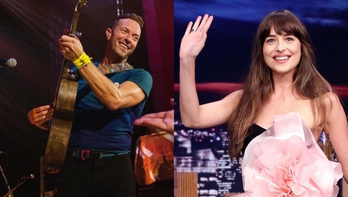 Chris Martin de Coldplay pudo haber terminado su relación con Dakota Johnson por… ¡WHATSAPP!