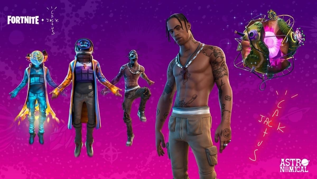 ¿Fortnite retirará a Travis Scott, tras la tragedia en ‘Astroworld’? esto hizo el videojuego
