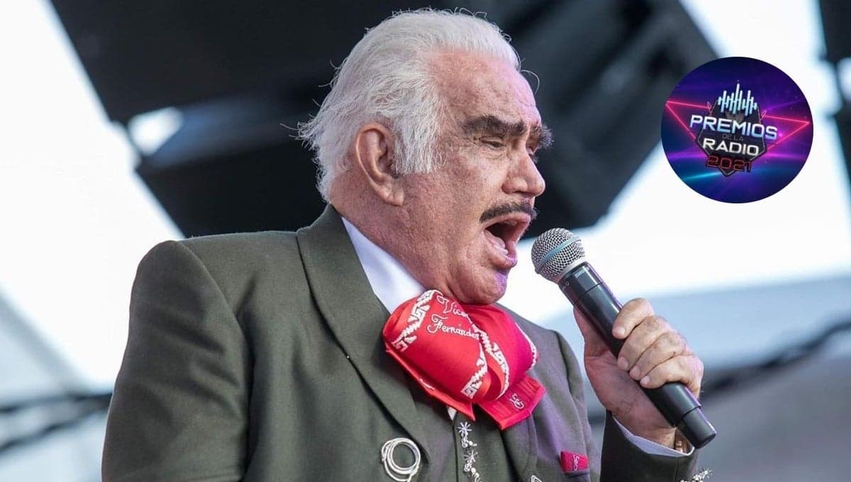 ¿Dónde y a qué hora ver el homenaje a Vicente Fernández en los Premios de la Radio 2021?