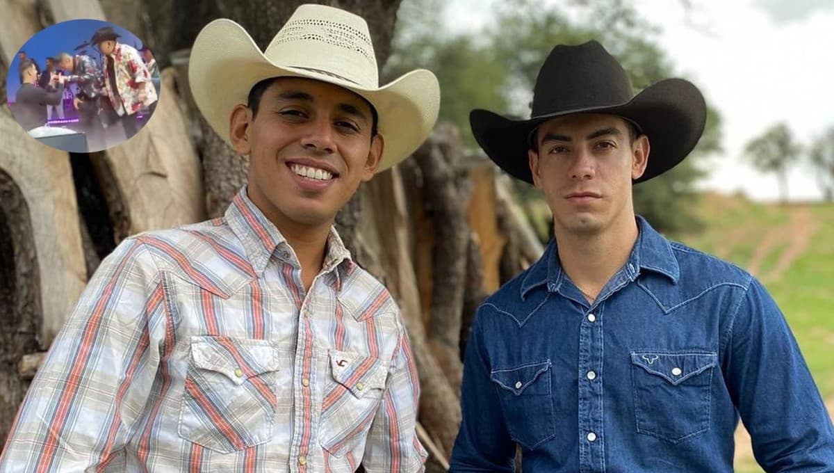 ¡Hay boda! Proponen matrimonio a Jhonny Caz en pleno concierto de Grupo Firme (VIDEO)