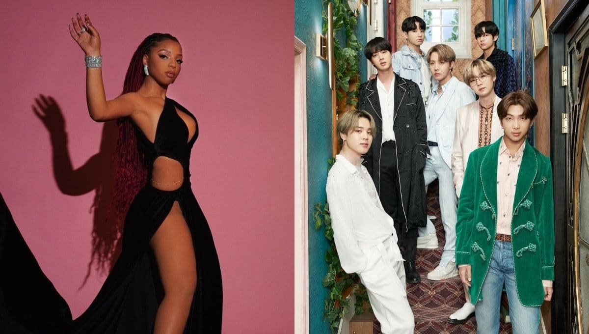 La divertida reacción de BTS al ver la increíble presentación de Chlöe en los AMAS 2021 (VIDEO)