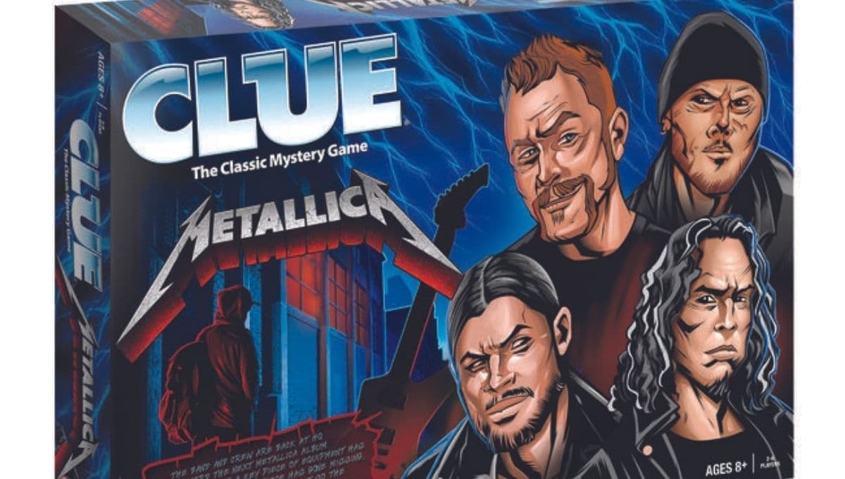 Metallica lanzará su propio ‘Clue’, PRECIO y DÓNDE comprar el juego de mesa en México