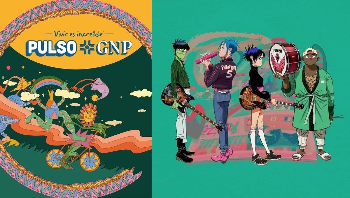 5 razones por las que necesitamos ver a Gorillaz en el festival Pulso GNP 2022