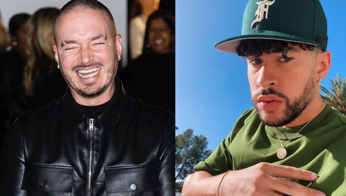 J Balvin emociona al unirse a Bad Bunny durante concierto en Puerto Rico