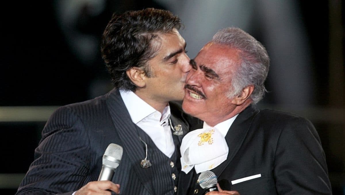 ‘Mi Querido Viejo’ y otras canciones que Vicente Fernández cantó a lado de sus hijos y nietos