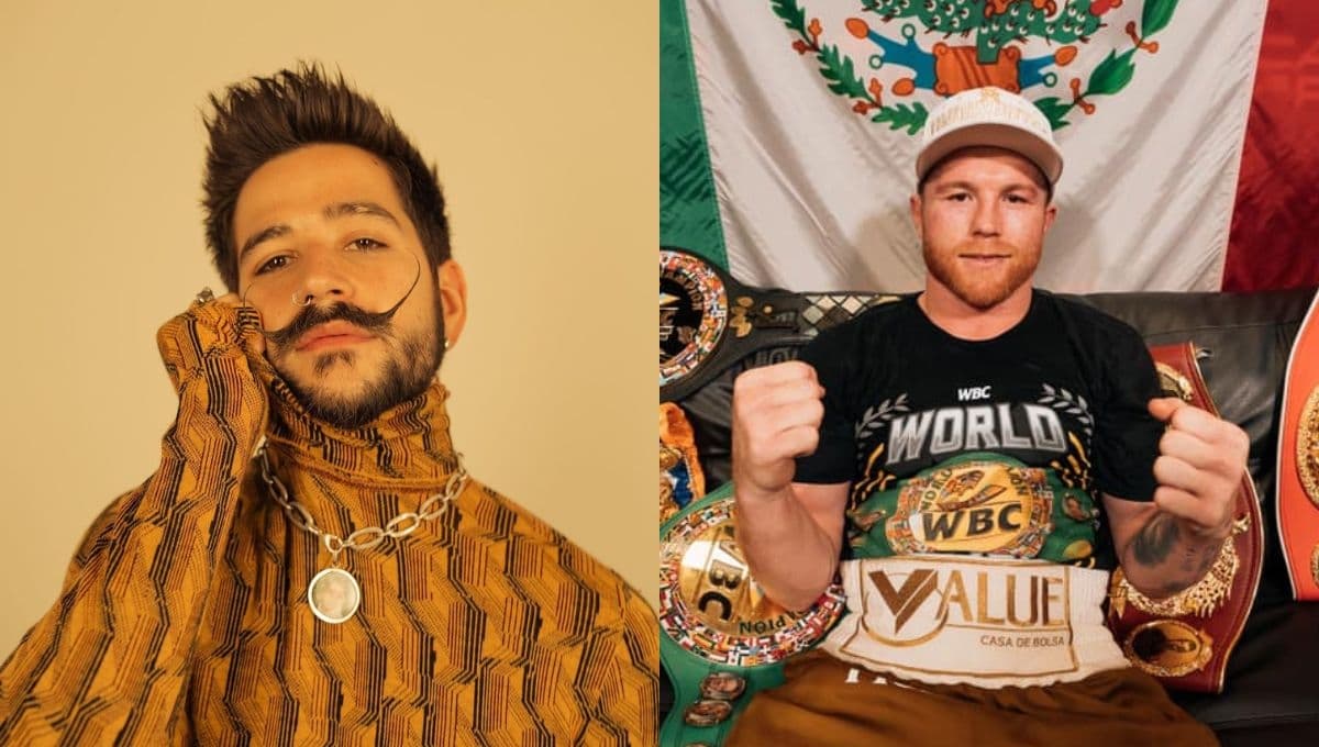 Saúl El ‘Canelo’ Álvarez celebra su aparición en el video de ‘Pesadilla’ de Camilo