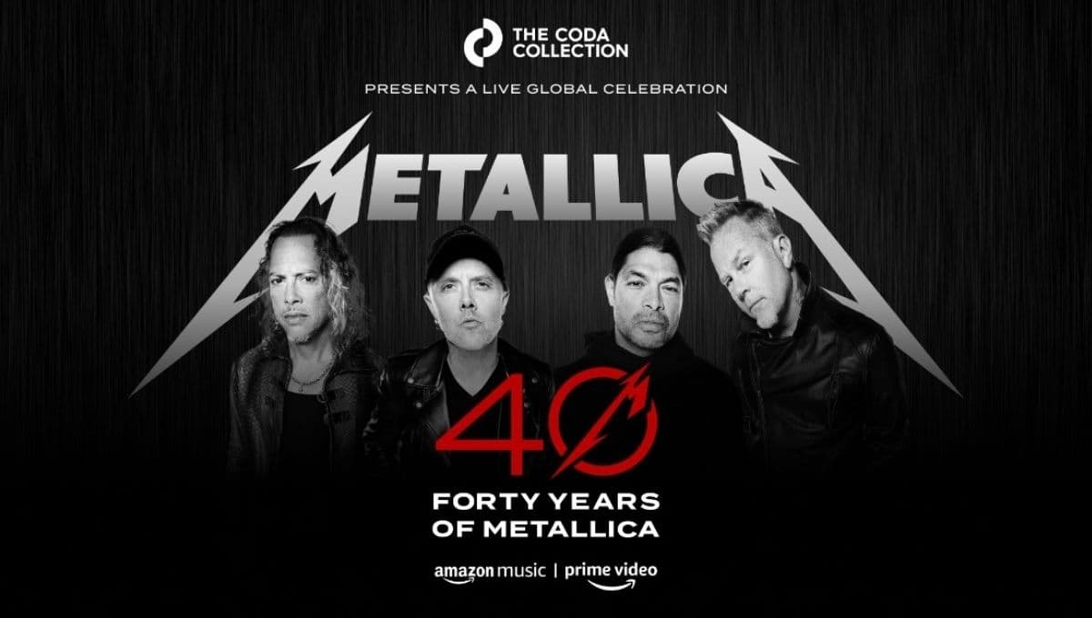 Metallica celebra sus 40 años con conciertos gratis: fecha, horarios y dónde verlos online