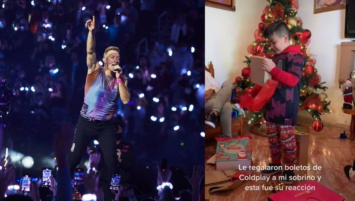 Niño se convierte en invitado especial de Coldplay gracias a VIDEO viral de TikTok