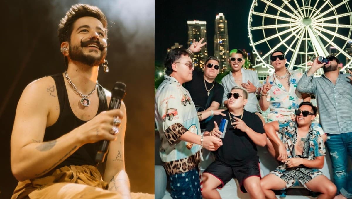 Camilo llega acompañado de Grupo Firme a la CDMX para sus conciertos en el Auditorio Nacional