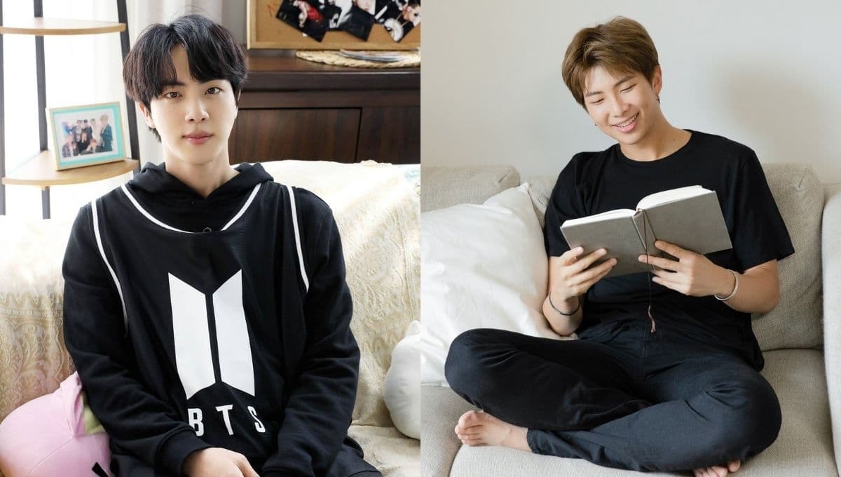 Los mensajes con los que Jin y RM de BTS dieron a conocer que ya están mejor de la COVID-19