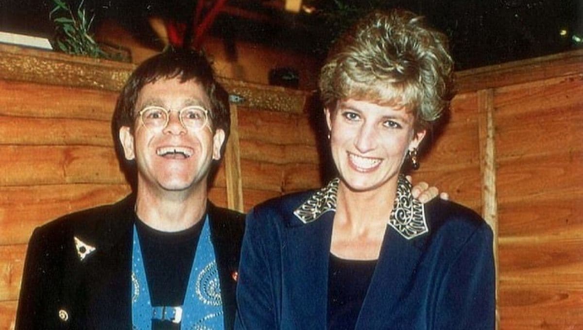 Elton John cantó en el funeral de la Princesa de Diana gracias a petición especial al Palacio de Buckingham