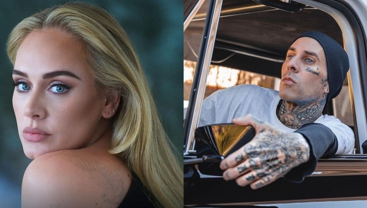 Así sonaría ‘Easy On Me’ de Adele versión rockera y en colaboración con Travis Barker (VIDEO)