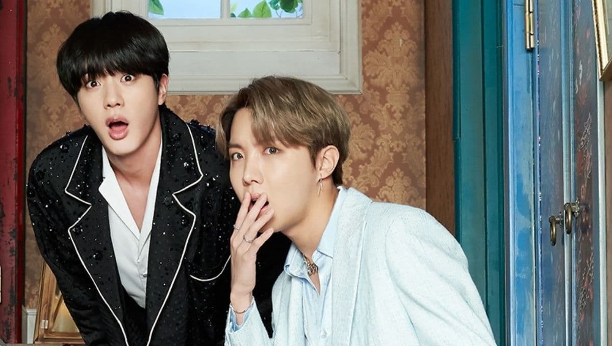 Jin y J Hope de BTS se reúnen de nuevo luego de unas largas vacaciones y del COVID-19