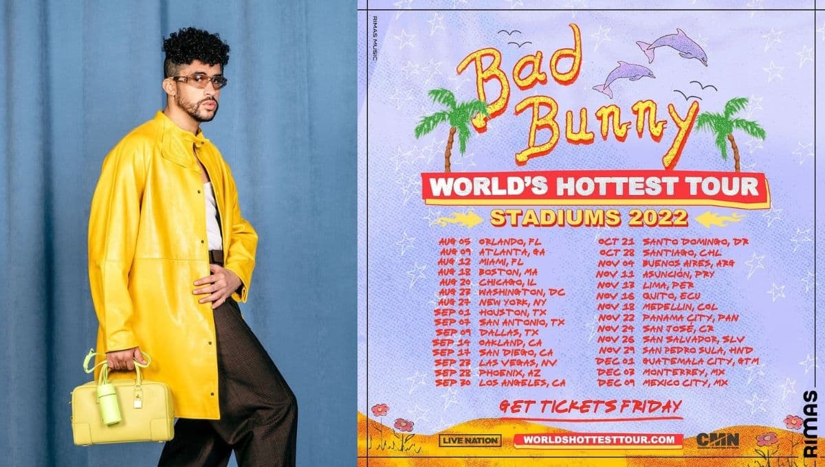 Bad Bunny trae el ‘World’s Hottest Tour’ al Estadio BBVA en Monterrey 2022: fechas y precios de boletos