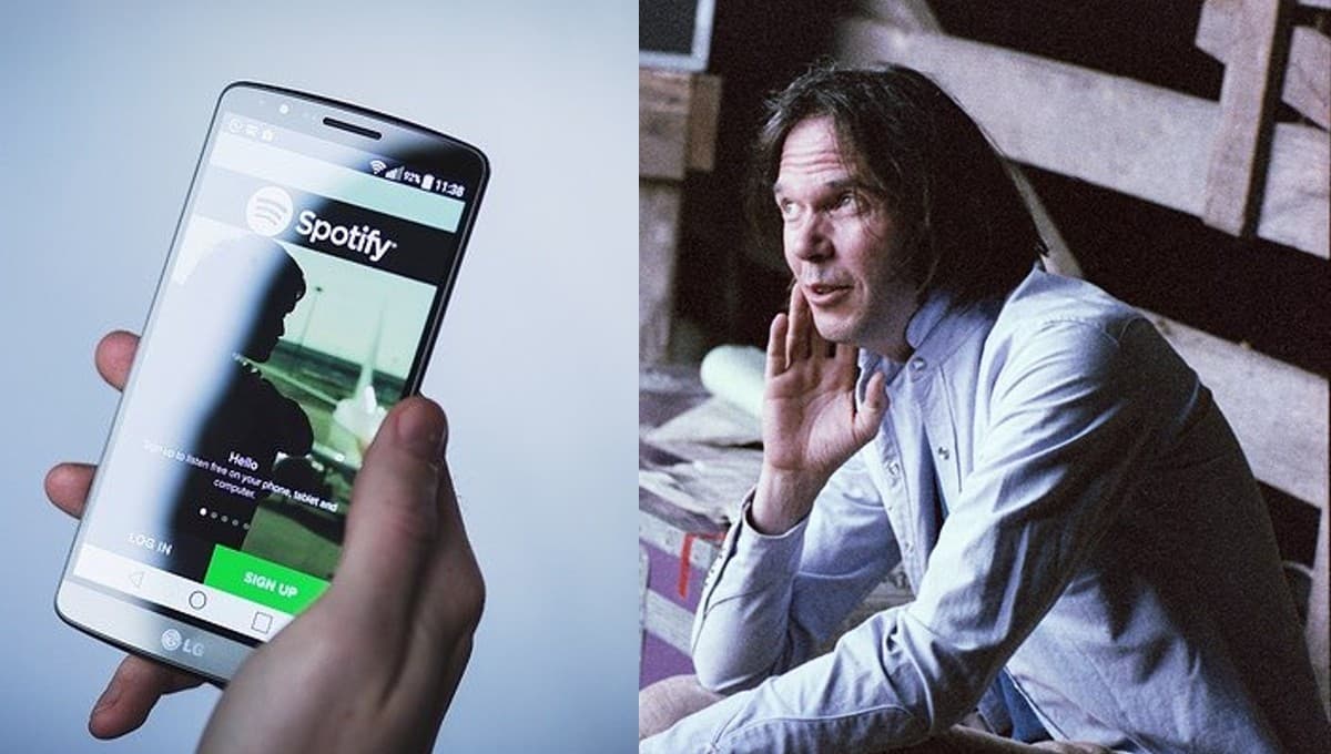 ¿Por qué Neil Young sacó su música de Spotify?