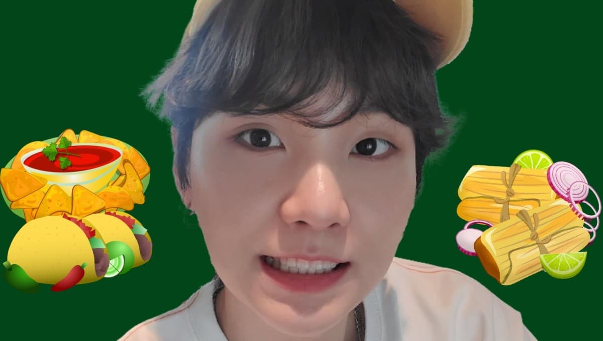 3 veces en las que Suga de BTS ha demostrado su amor por la comida mexicana