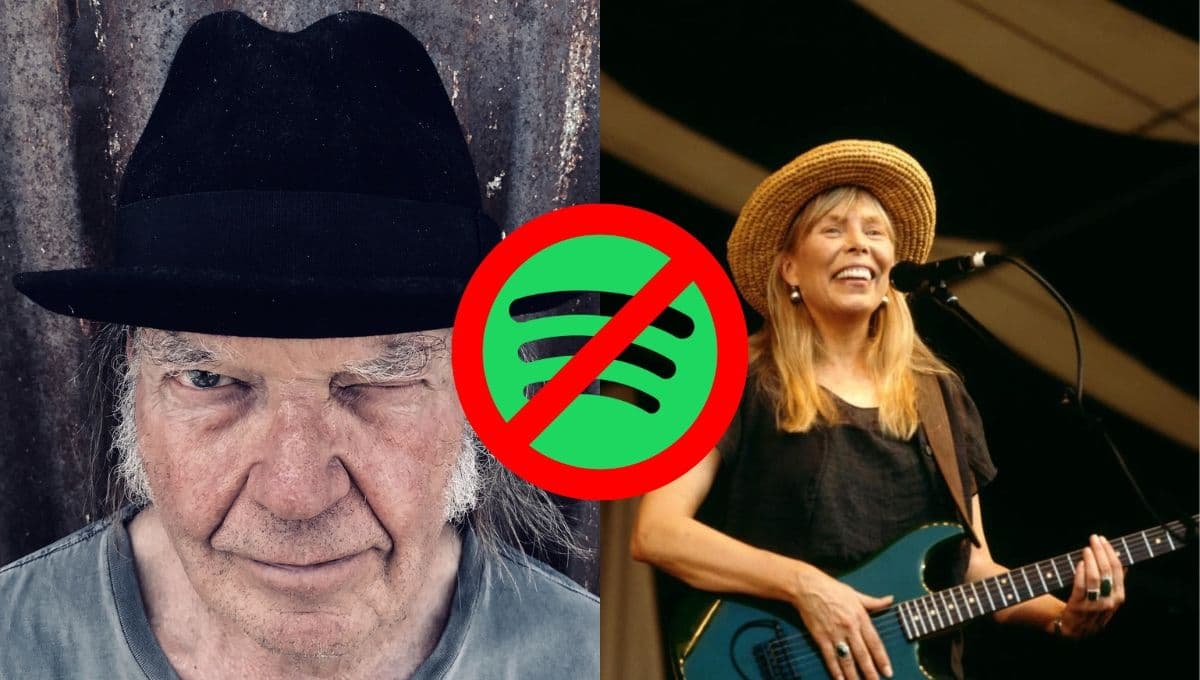 ¿Por qué Neil Young y otros artistas están retirando su música de Spotify?