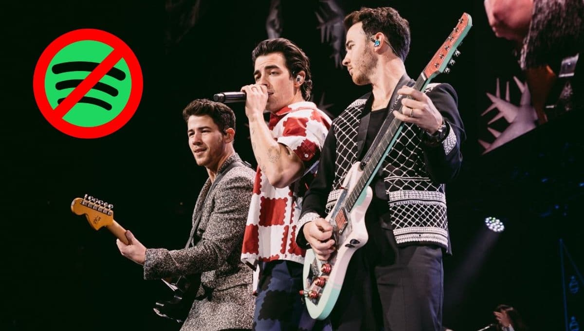 Jonas Brothers retiran su música de Spotify y fans temen separación