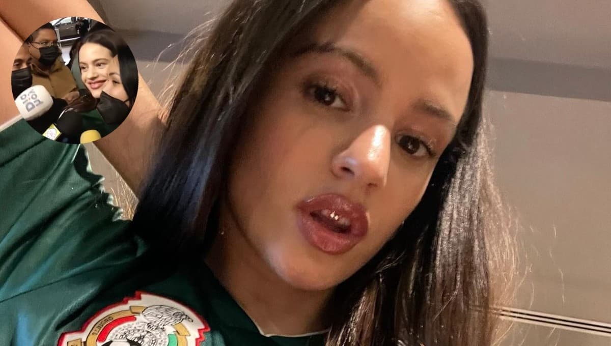 Rosalía ignora a los medios mexicanos por platicar con sus fans (VIDEO)