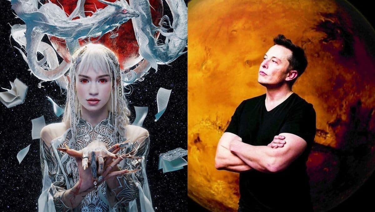La LETRA de Grimes que indicaría el fin de su relación con Elon Musk