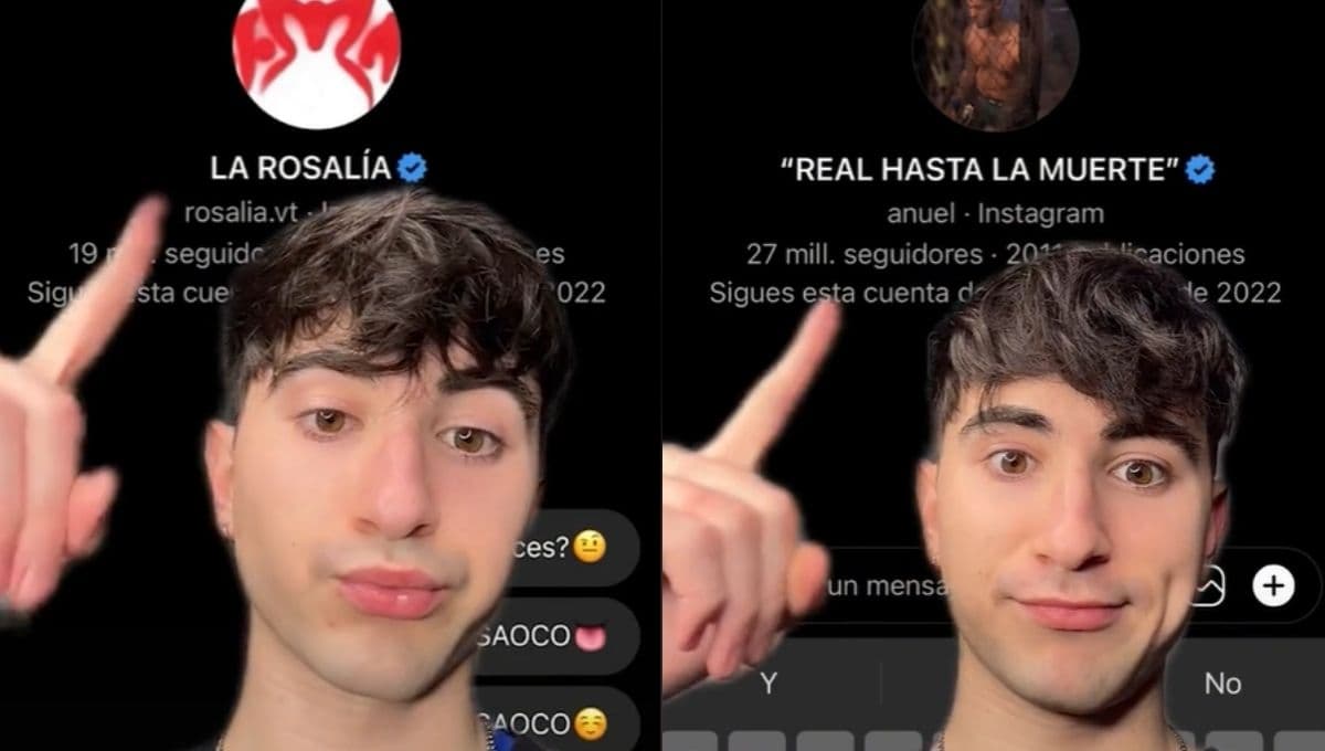 El usuario de TikTok que ha puesto a cantar a Rosalía, Karol G, Jhay Cortez y otros artistas en Instagram