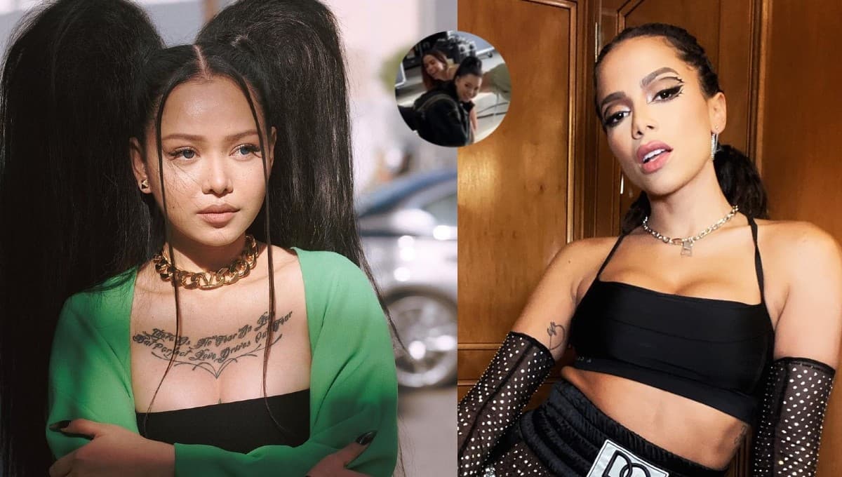 Anitta y Bella Poarch encienden TikTok con el ‘envolver Challenge’ | VIDEO