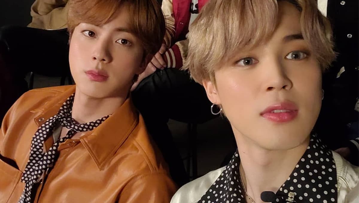 BTS: Jimin y Jin dieron un mini concierto en video y su ARMY enloqueció