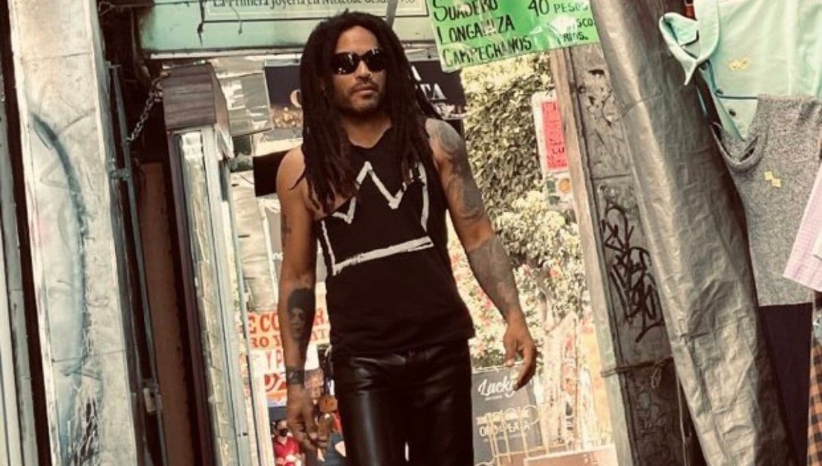 Lenny Kravitz se pasea por la CDMX y causa furor en los capitalinos | FOTOS