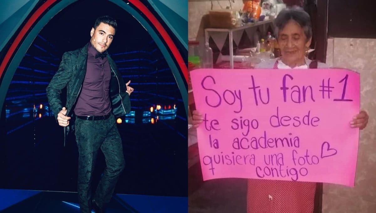 Abuelita quiere conocer a Carlos Rivera y el cantante sorprende con su respuesta