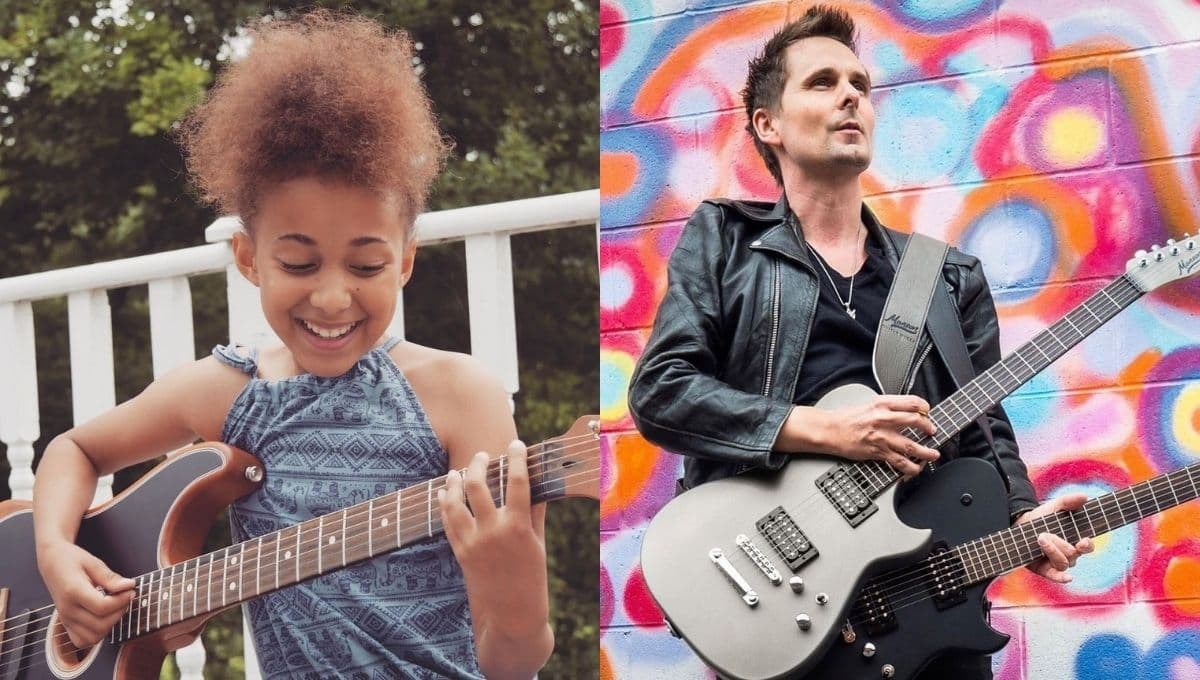 Nandi Bushell recibe INCREÍBLE regalo por parte de Matt Bellamy de Muse (VIDEO)