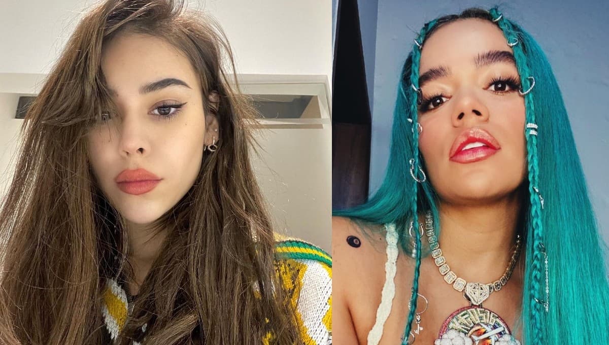 ¿Danna Paola le copió a Karol G? Así la acusaron fans de ‘La Bichota’