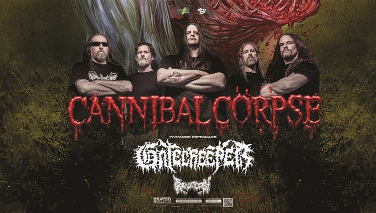 Cannibal Corpse en el Circo Volador 2022: precio de boletos y fecha