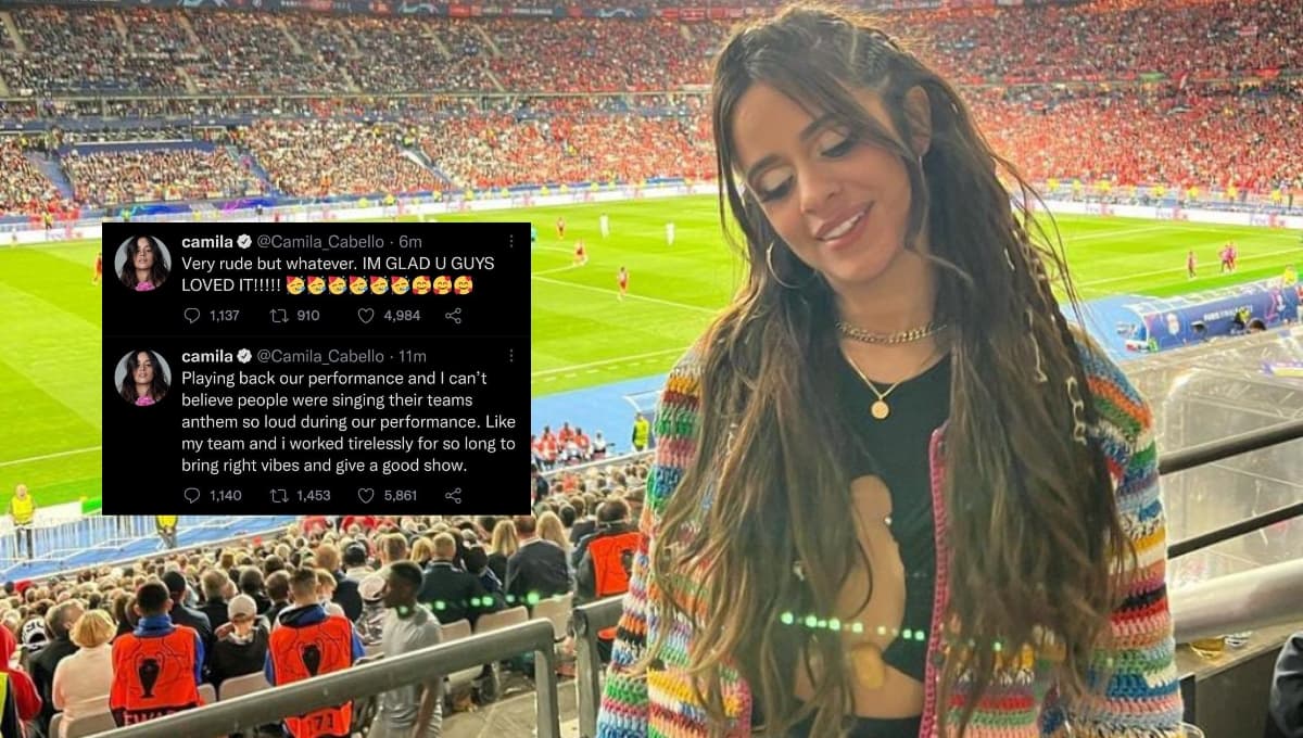 Camila Cabello explota contra hinchas del Liverpool tras abuchearla