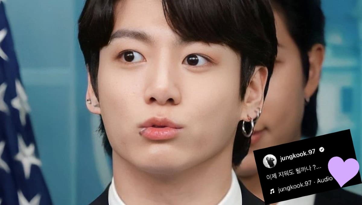 Jungkook de BTS le pide permiso a ARMY para volver a borrar su feed de Instagram