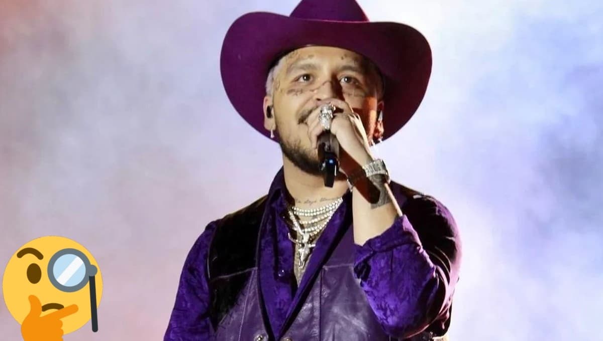 Aseguran que Christian Nodal utiliza falsos tatuajes en la cara | VIDEO