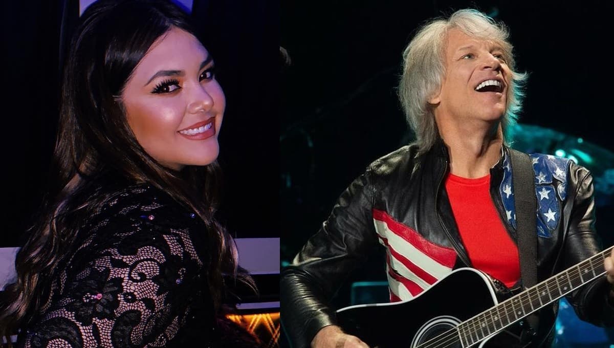 Yuridia cantó una exitosa canción de Bon Jovi y no te diste cuenta
