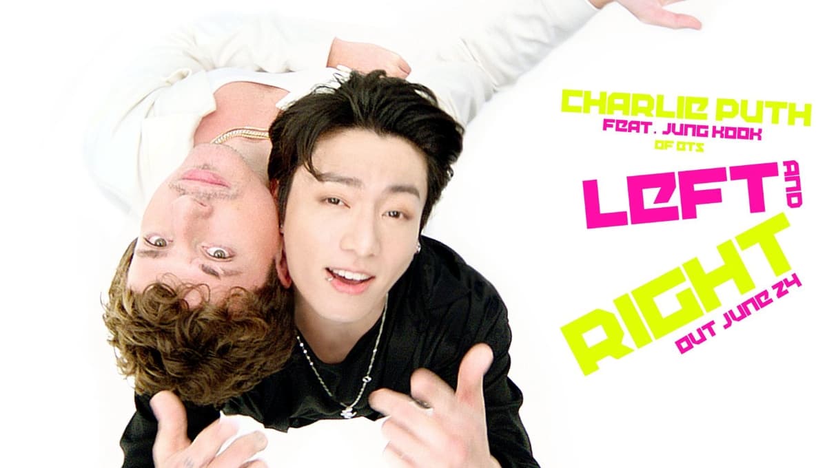 ‘Left and right’ – Jungkook y Charlie Puth: letra, traducción en español y video oficial