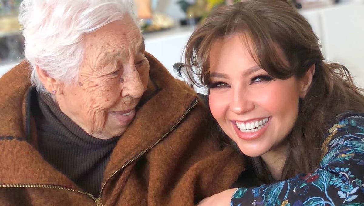 Thalía se despide de su abuelita Eva Mange con emotivo video