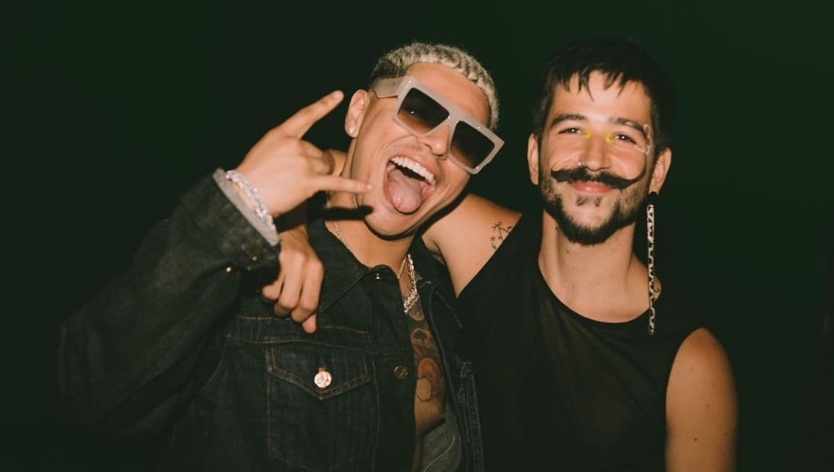 Camilo y Evaluna pistean junto a Grupo Firme en el video de ‘Alaska’