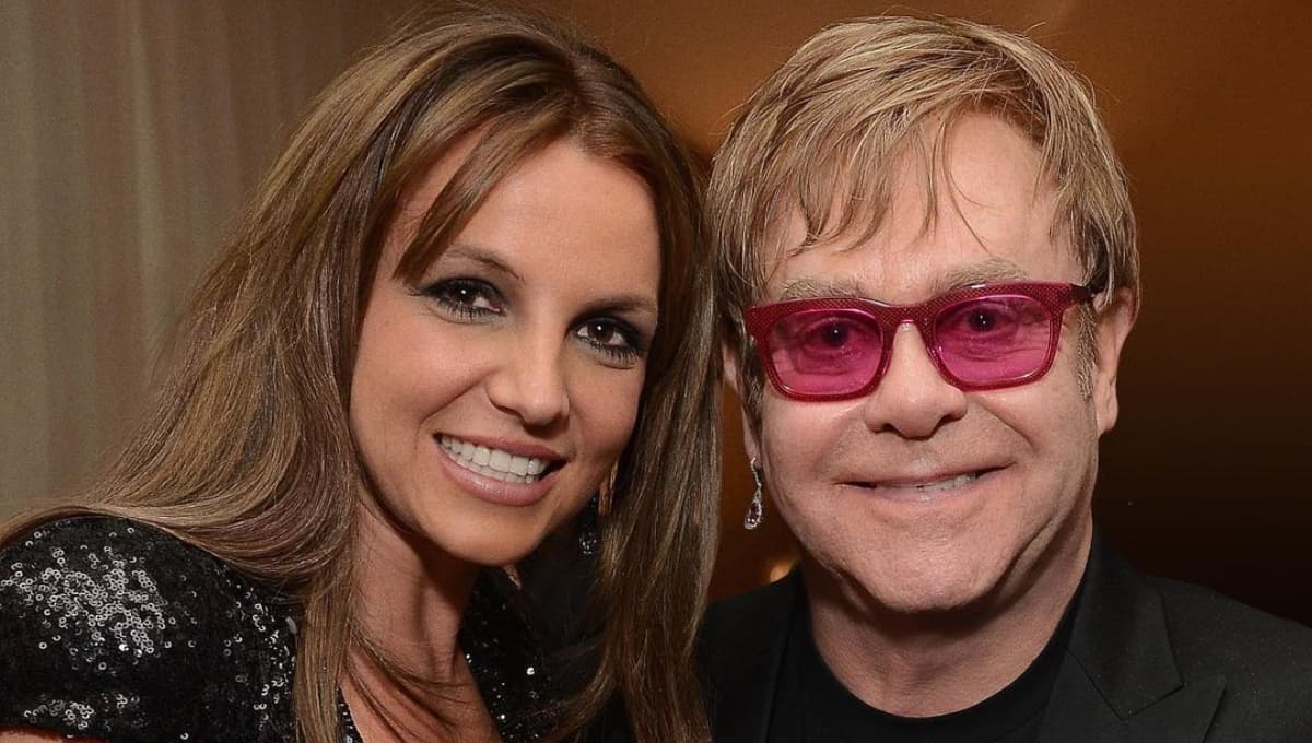 Elton John ‘filtra’ su colaboración con Britney Spears antes de su estreno | VIDEO