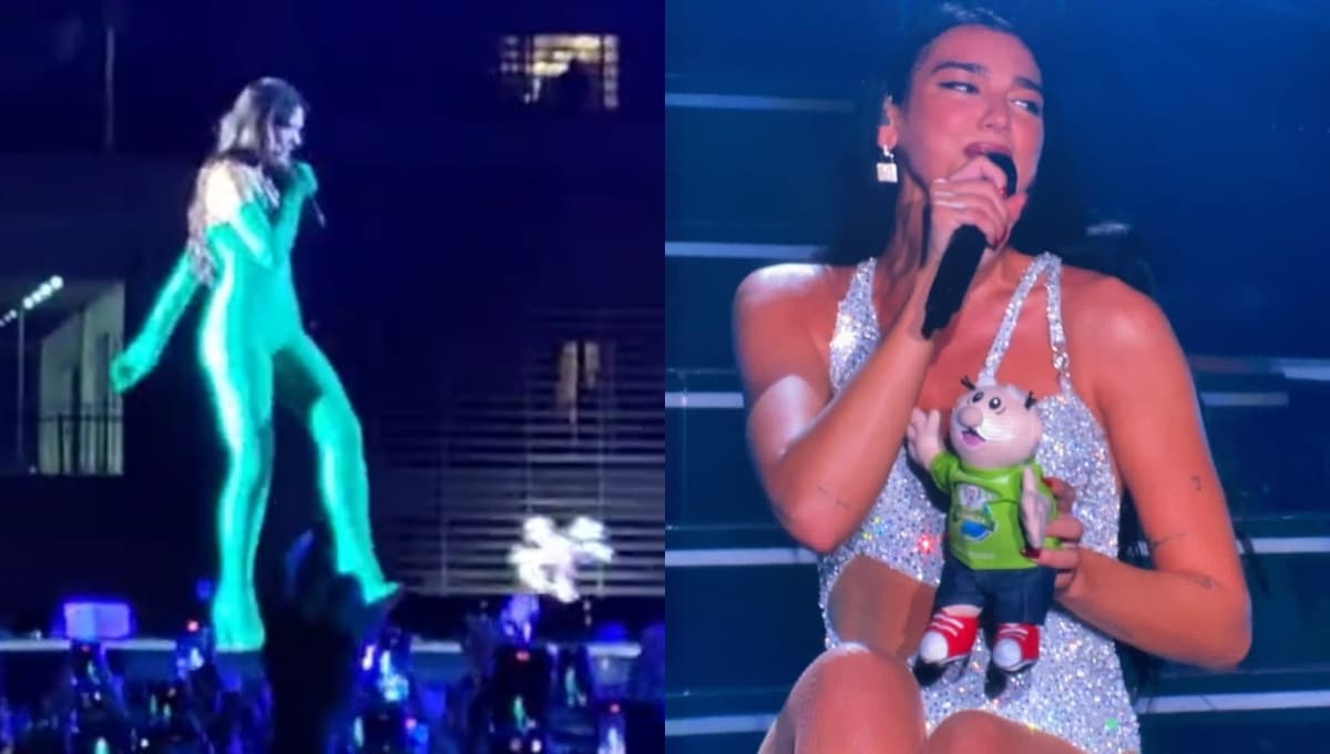Dua Lipa canta con un Dr Simi en Monterrey luego de despreciarlo en CDMX