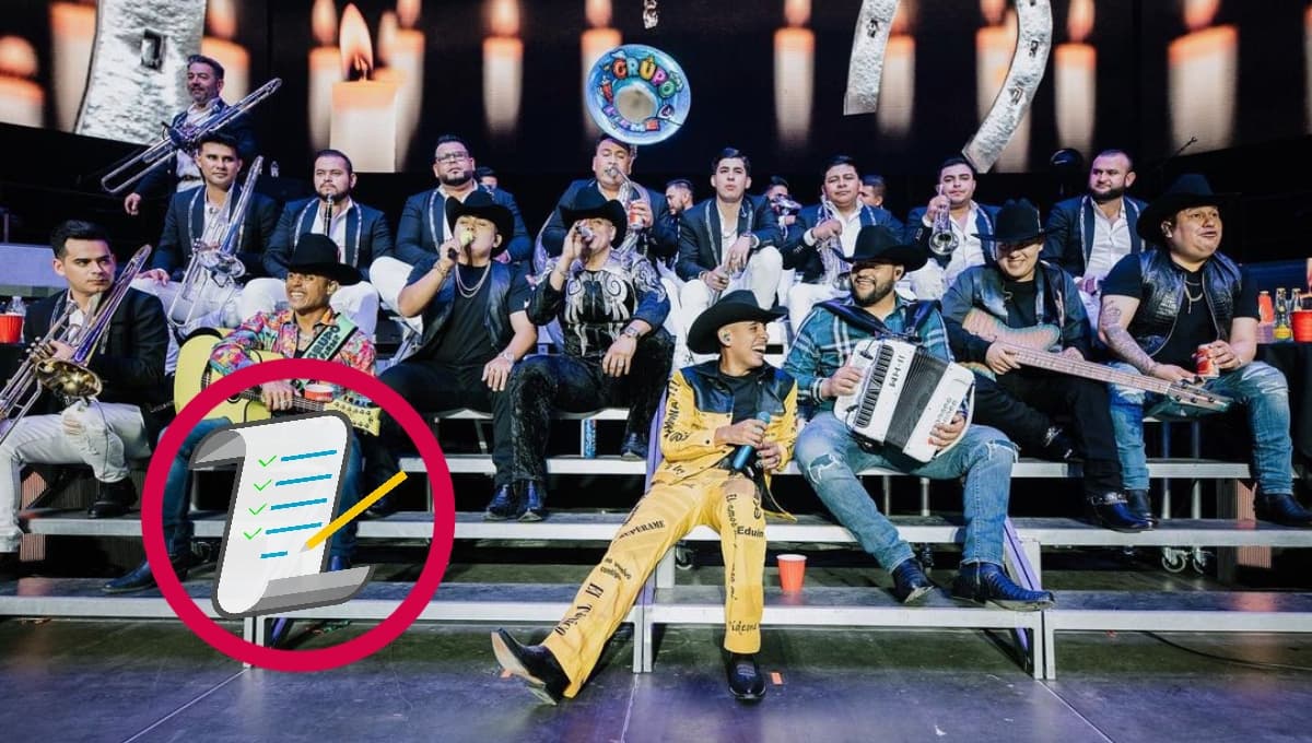 Grupo Firme: Este es el posible Setlist que la banda tocara en el Zócalo CDMX