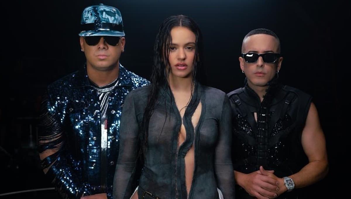 Besos Mojados – Rosalía, Wisin y Yandel: letra y video